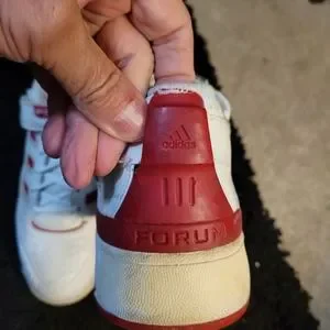 adidas | Shoes | Gently Used Low Top Adidas Forum Court 